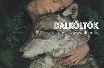 A dalköltő képzés hallgatóinak félévi vizsgaelőadása.