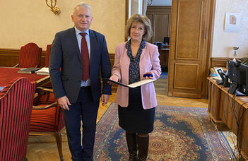 Lebovics Viktória az ELTE orosz kapcsolatokért felelős rektori megbízottja