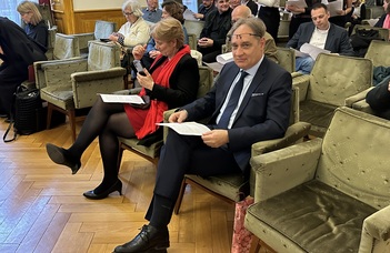 Bács Tamás köszöntése