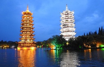 Kínai turisztikai előadás - Guilin