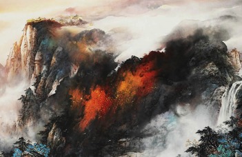 A kínai tájképfestészet színei