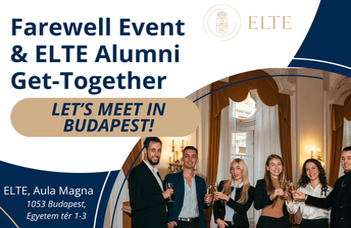 Join the Farewell event and Alumni Get-Together Event organized by ELTE Alumni!
