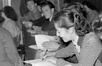 Női hallgatók 1945 előtt