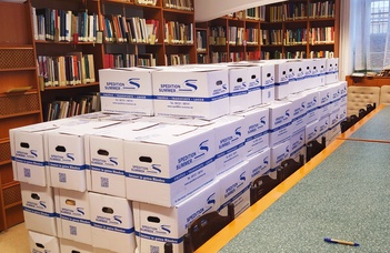 4000 kötettel gazdagodott a Régészettudományi Intézet Könyvtára