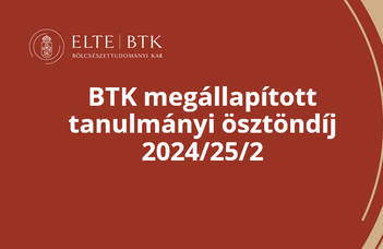 BTK megállapított tanulmányi ösztöndíj 2024/25/2