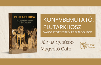 Könyvbemutató a Magvető Caféban.