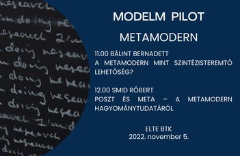ModElm Pilot: Metamodern