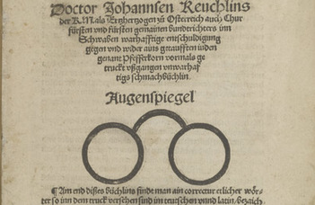 Reuchlin a célkeresztben